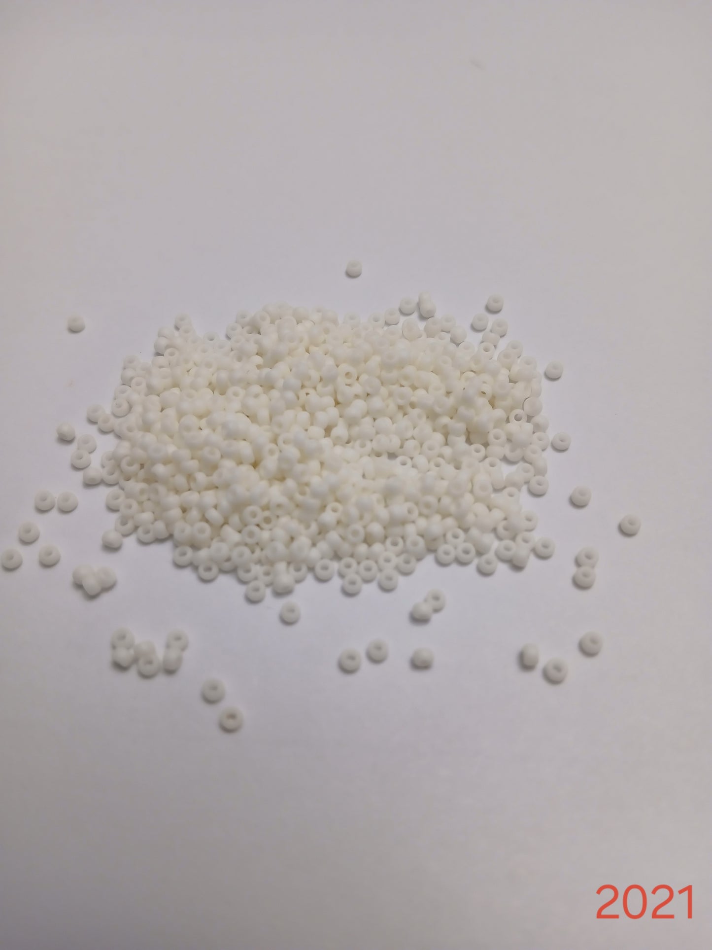 Seed beads-White-Size 11