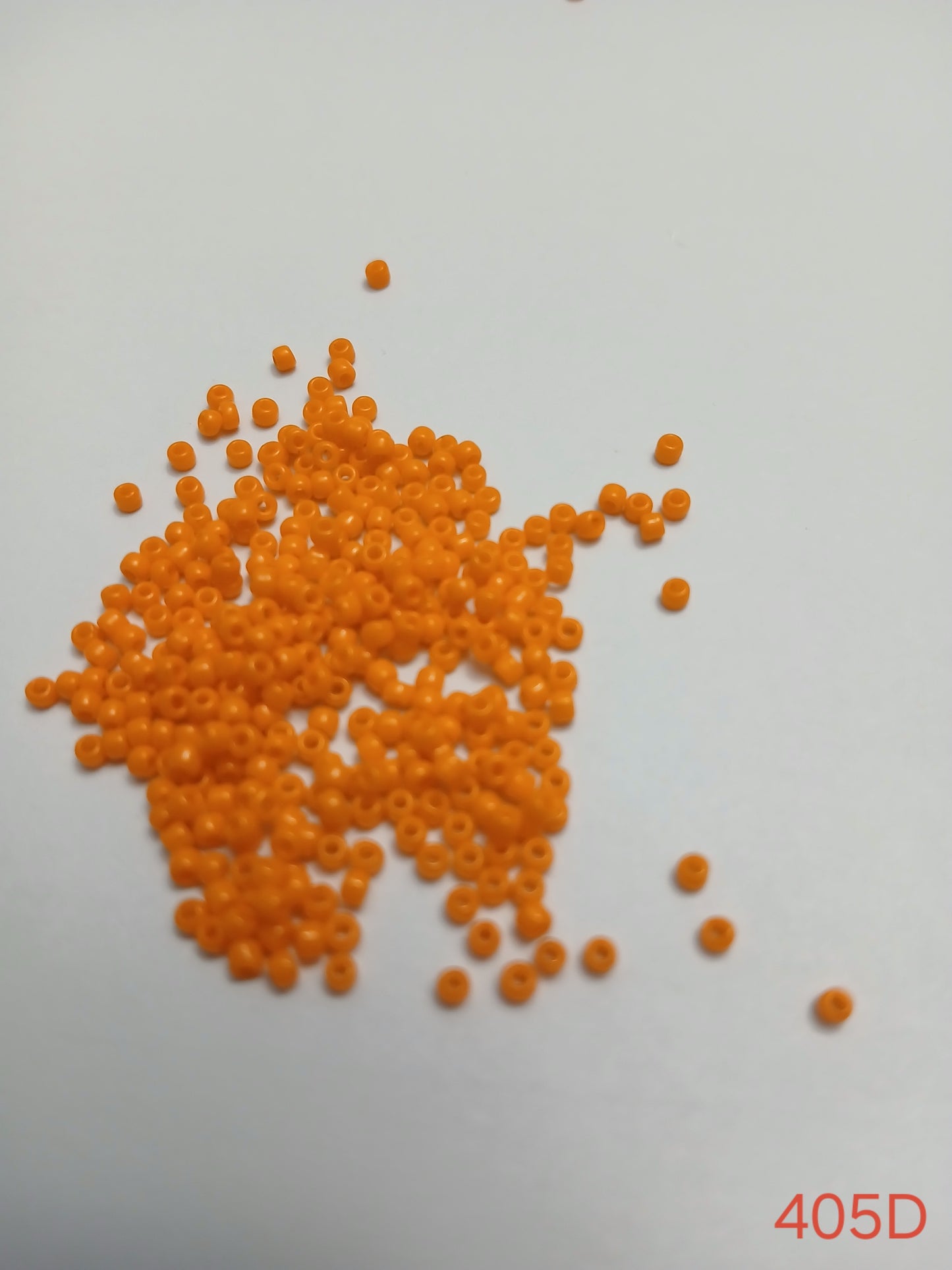 Seed beads-Orange-Size 11