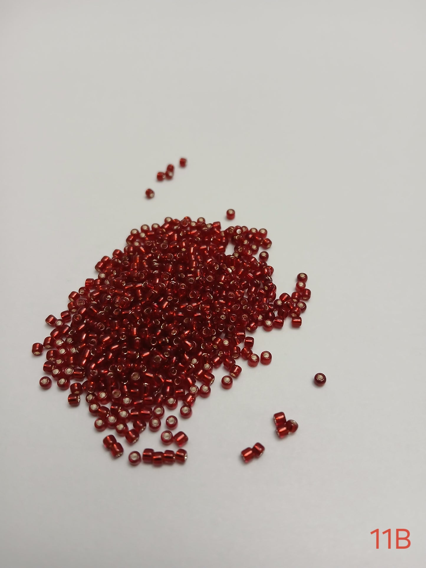 Seed beads-Red-Size 11