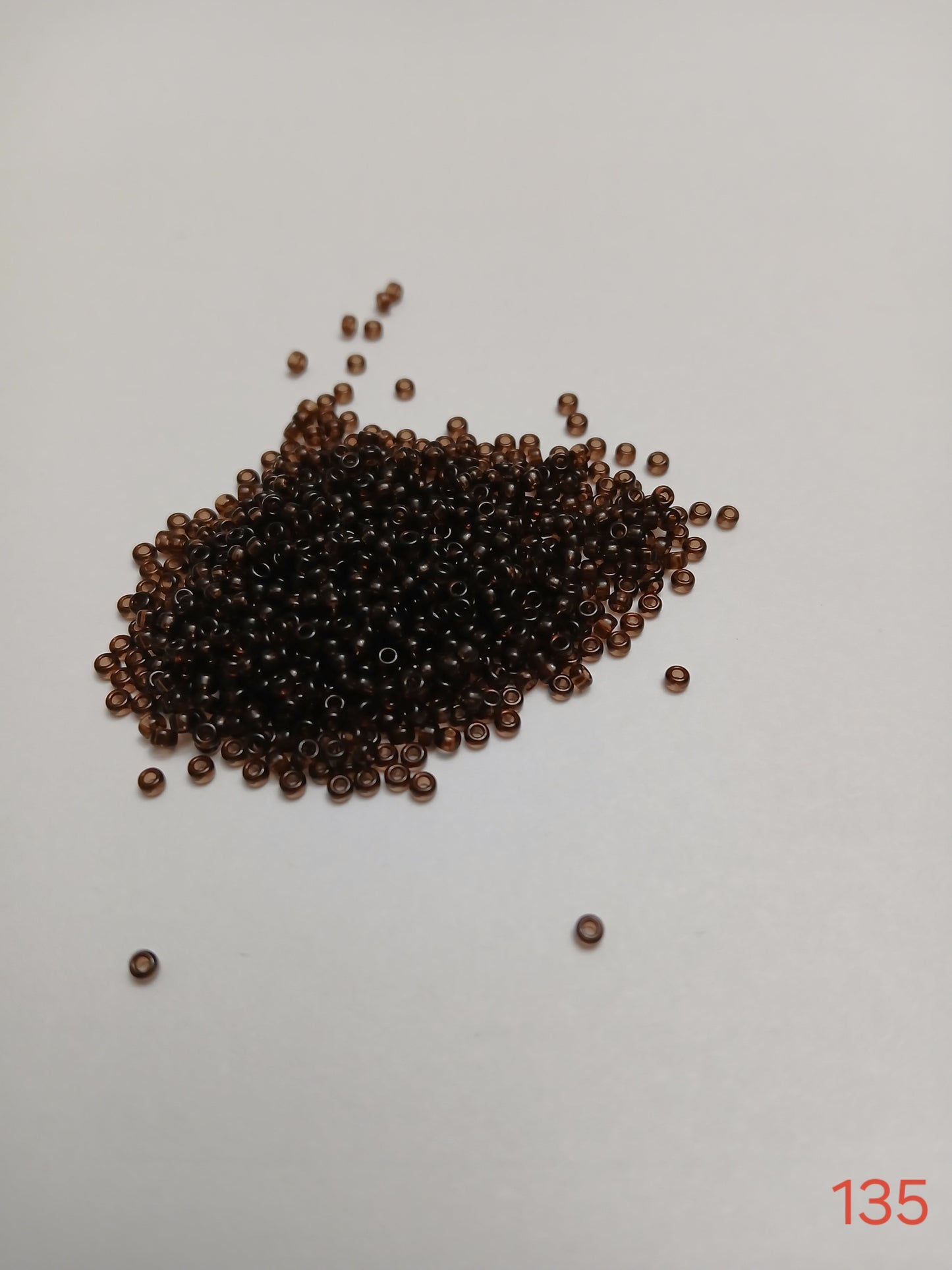 Seed beads-Brown-Size 11