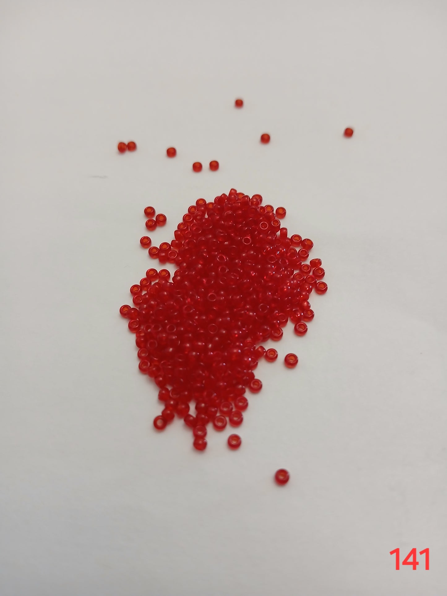 Seed beads-Red-Size 11