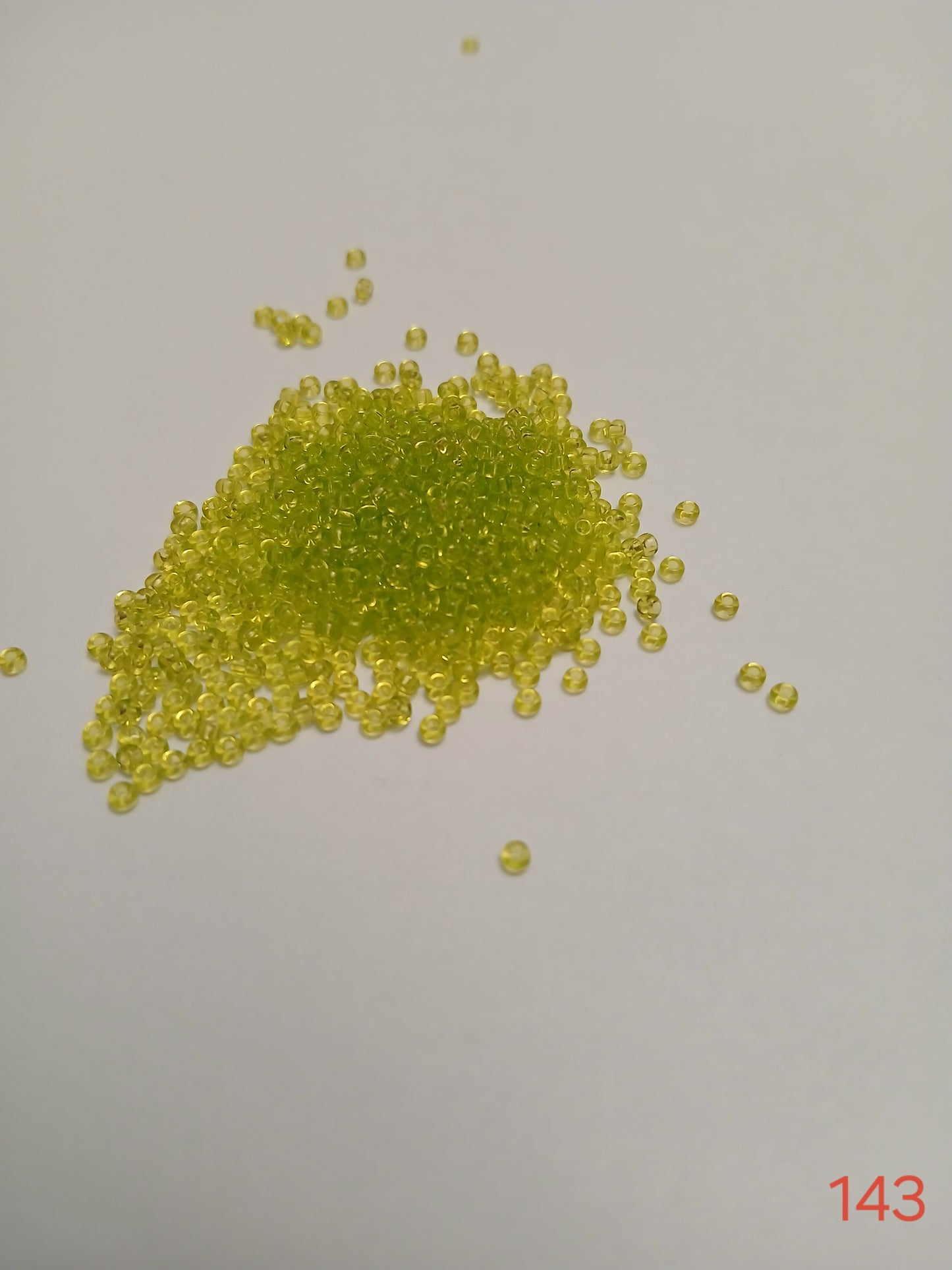 Seed beads-Green- Size 11