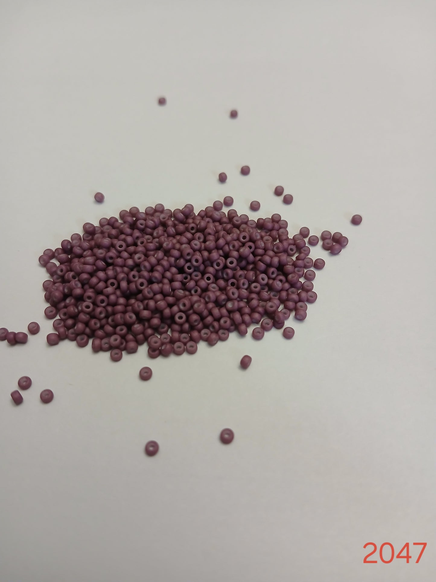 Seed beads-Purple-Size 11