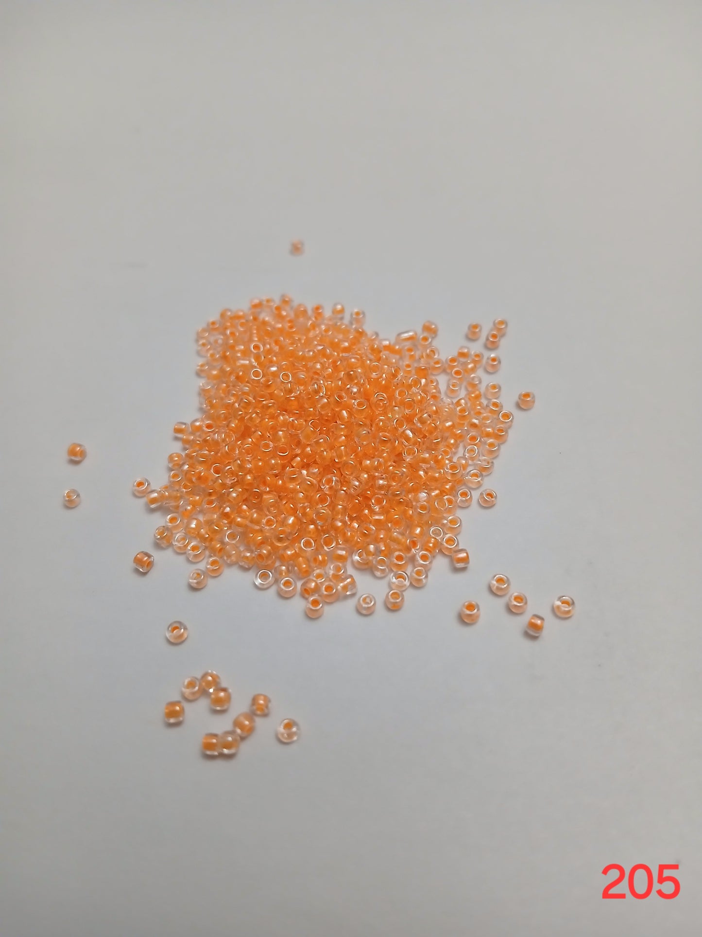 Seed beads-Orange-Size 11