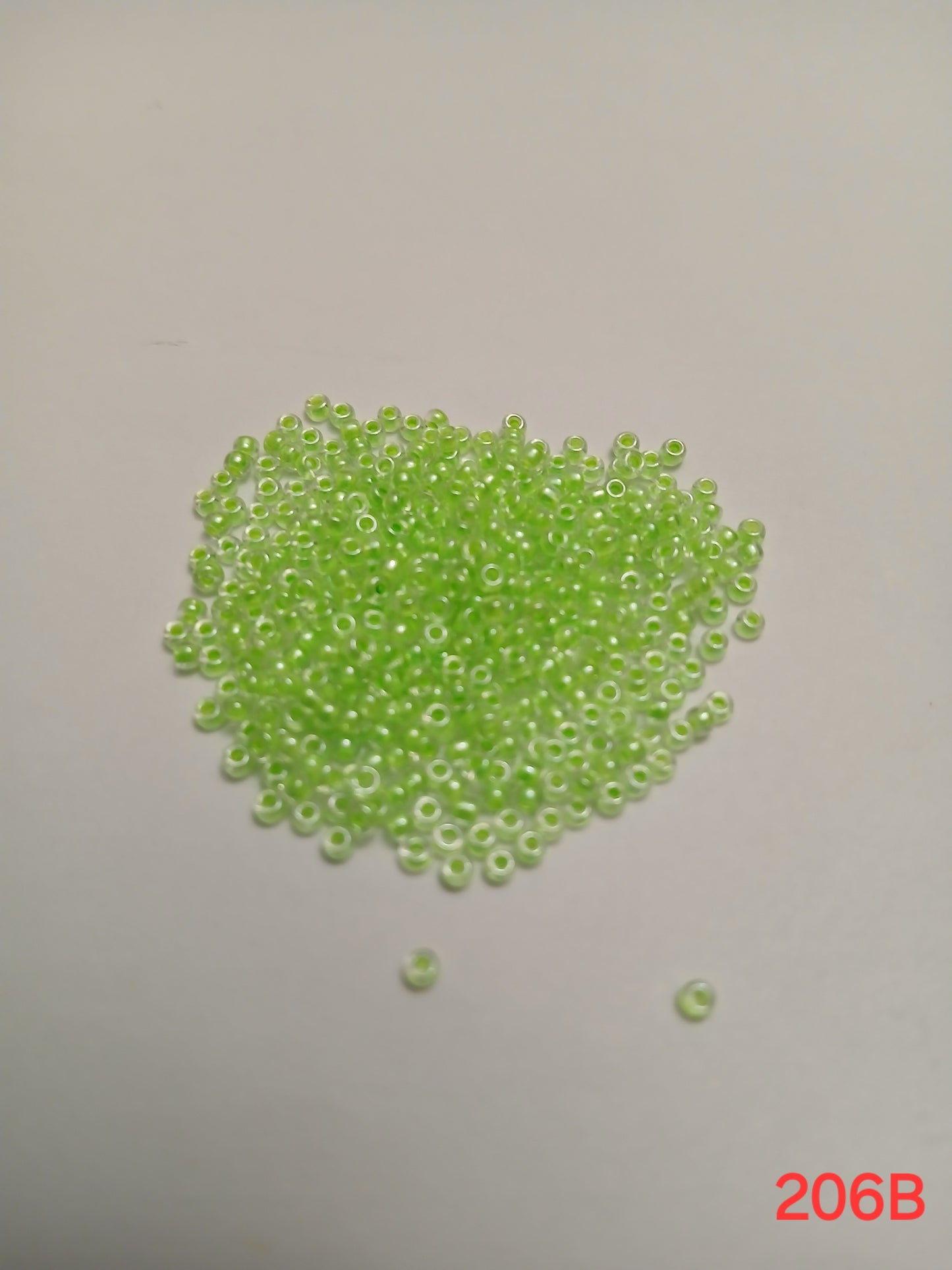 Seed beads-Green- Size 11