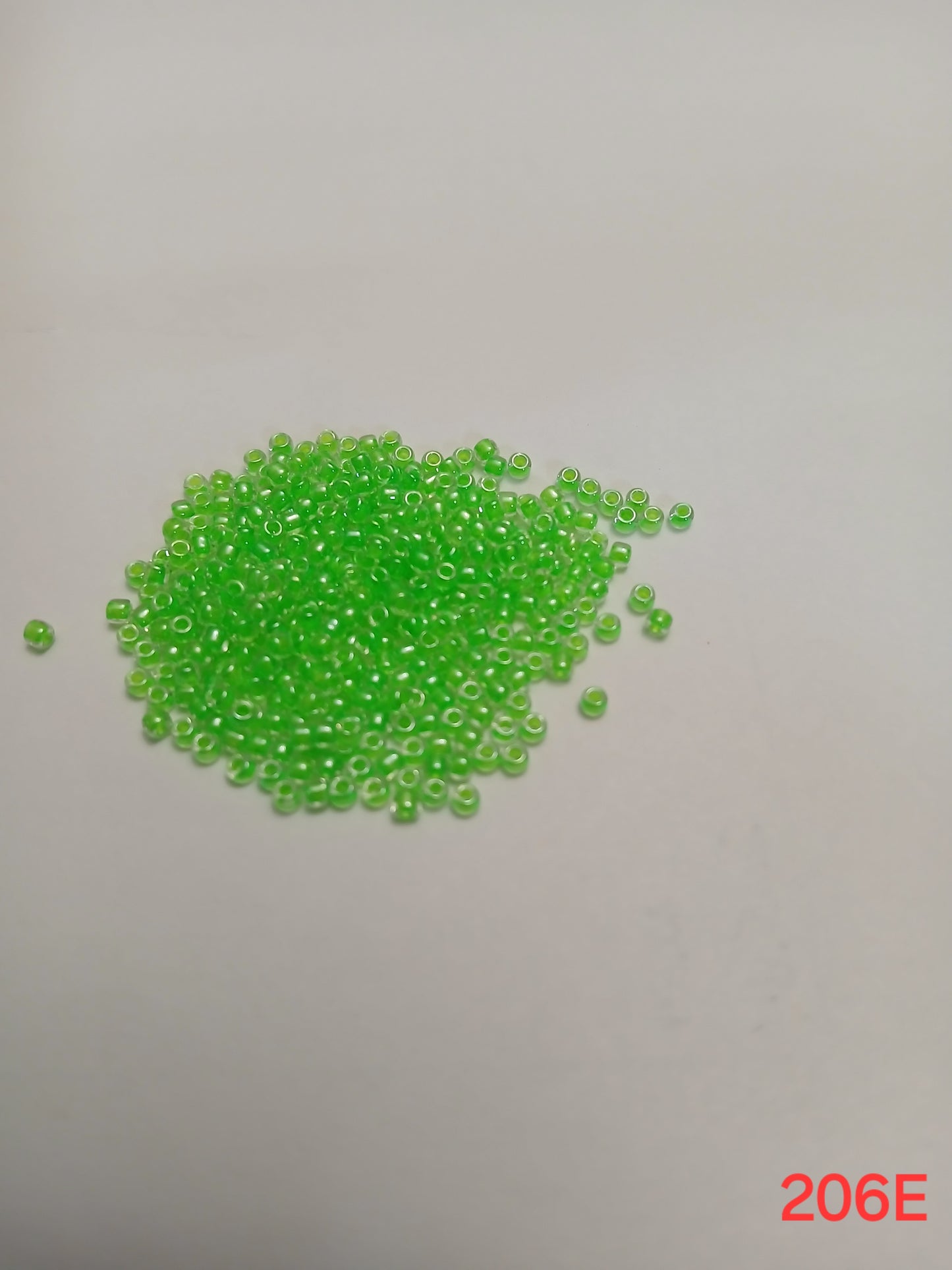 Seed beads-Green- Size 11