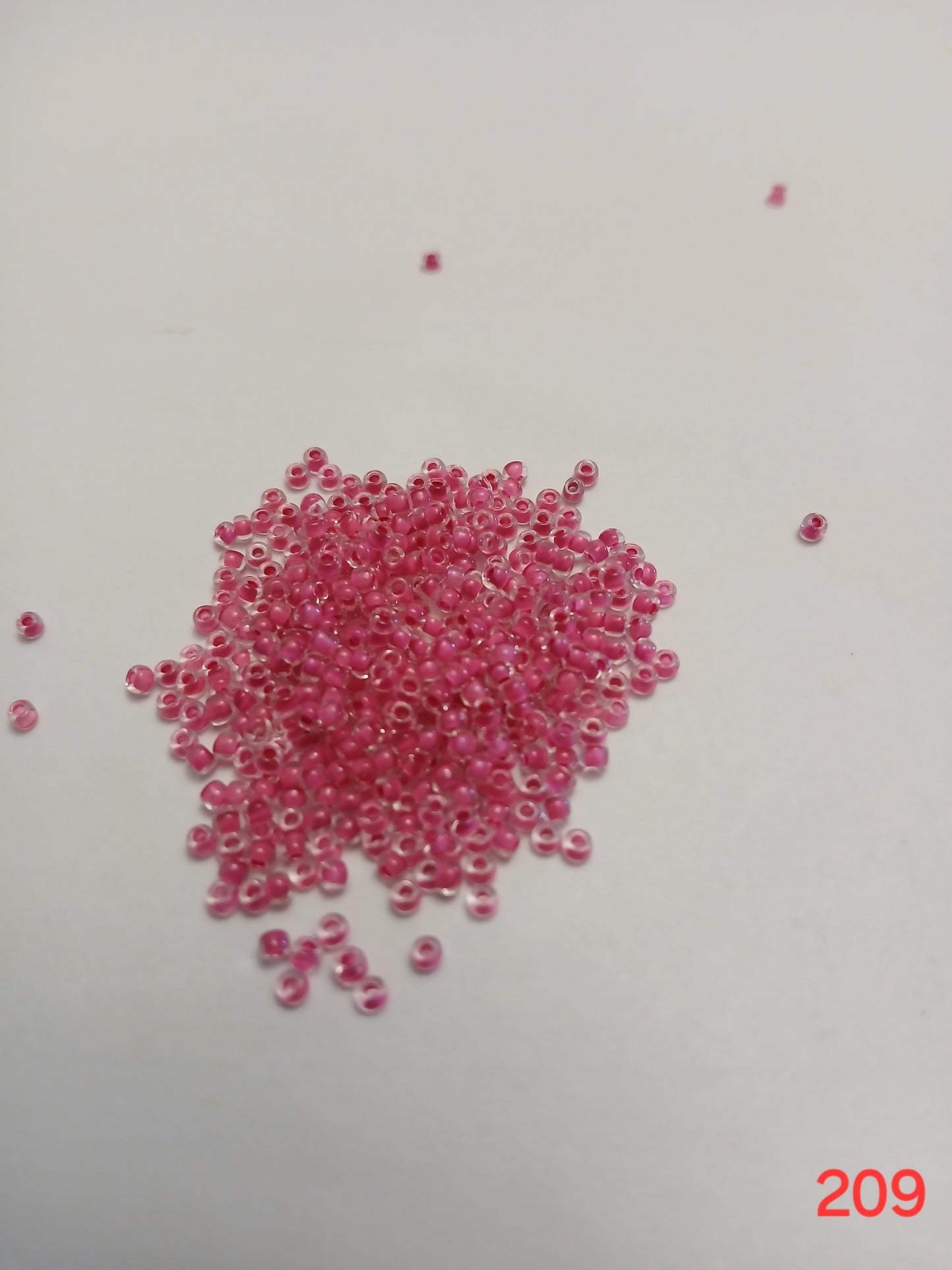 Seed beads-Pink-Size 11