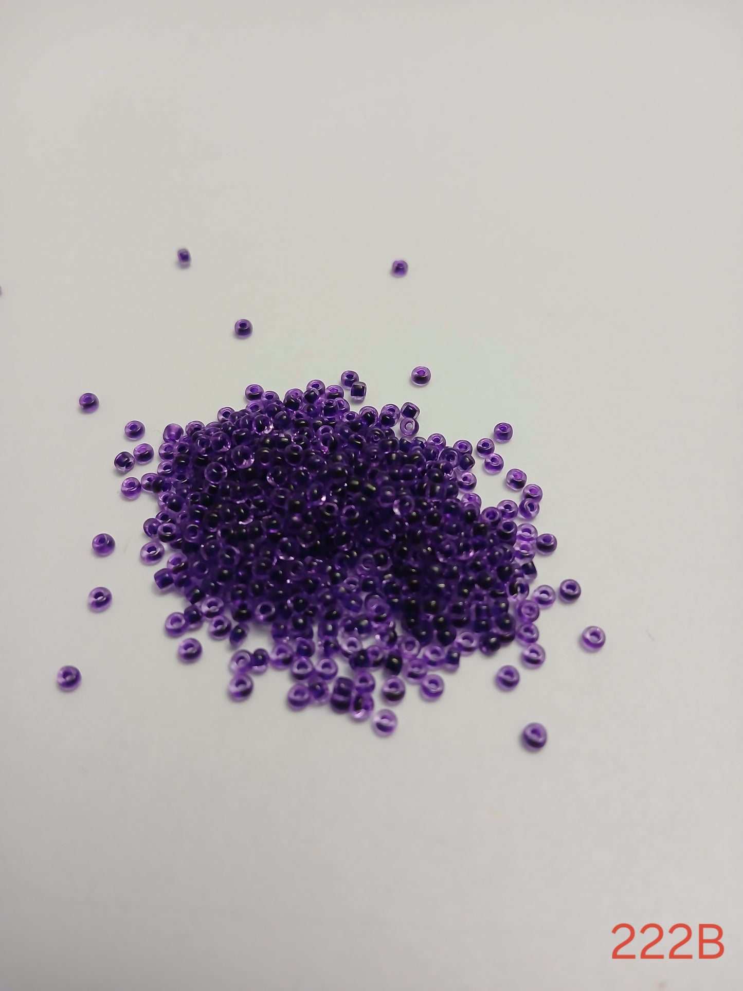 Seed beads-Purple-Size 11