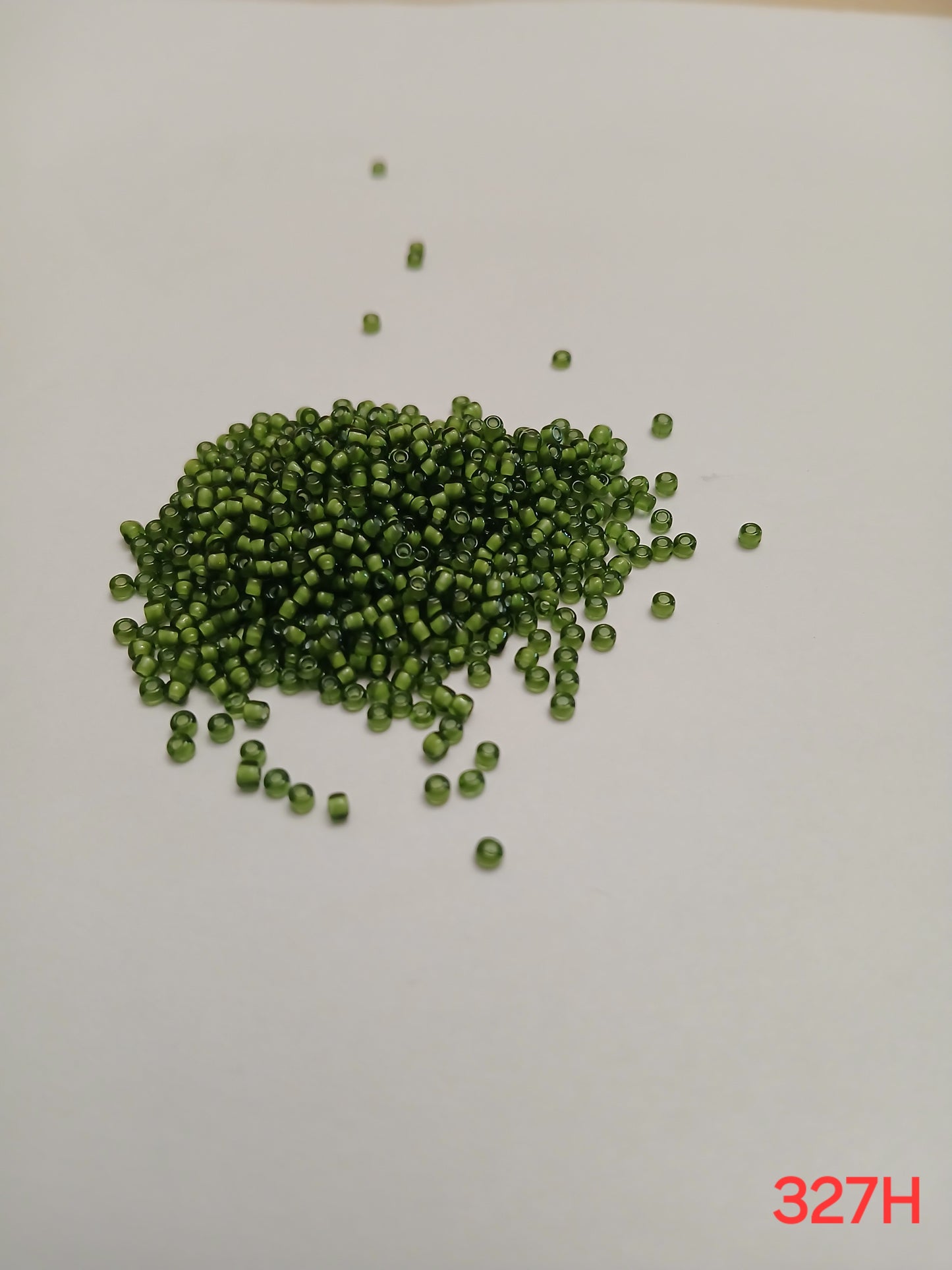 Seed beads-Green- Size 11