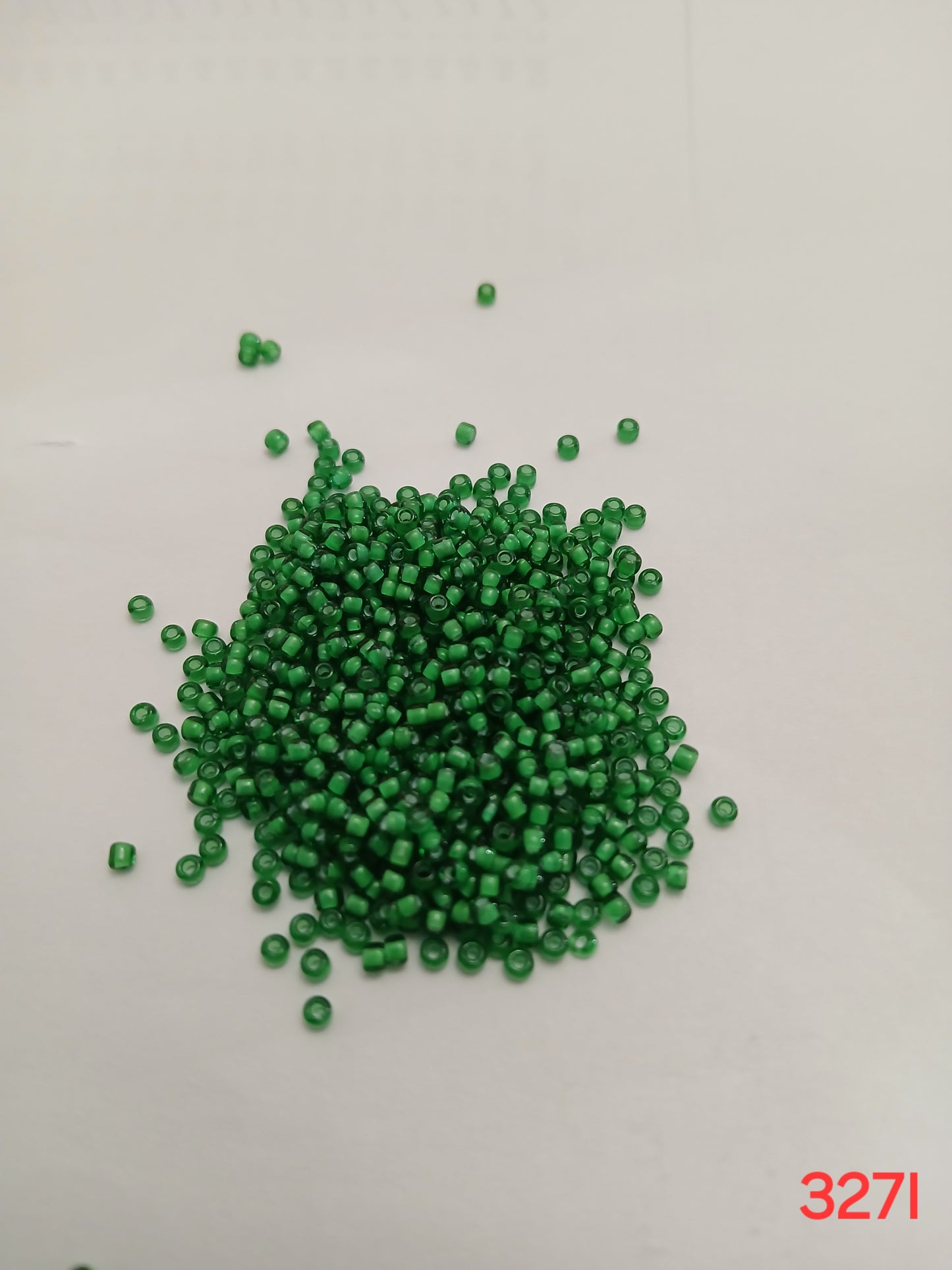 Seed beads-Green- Size 11