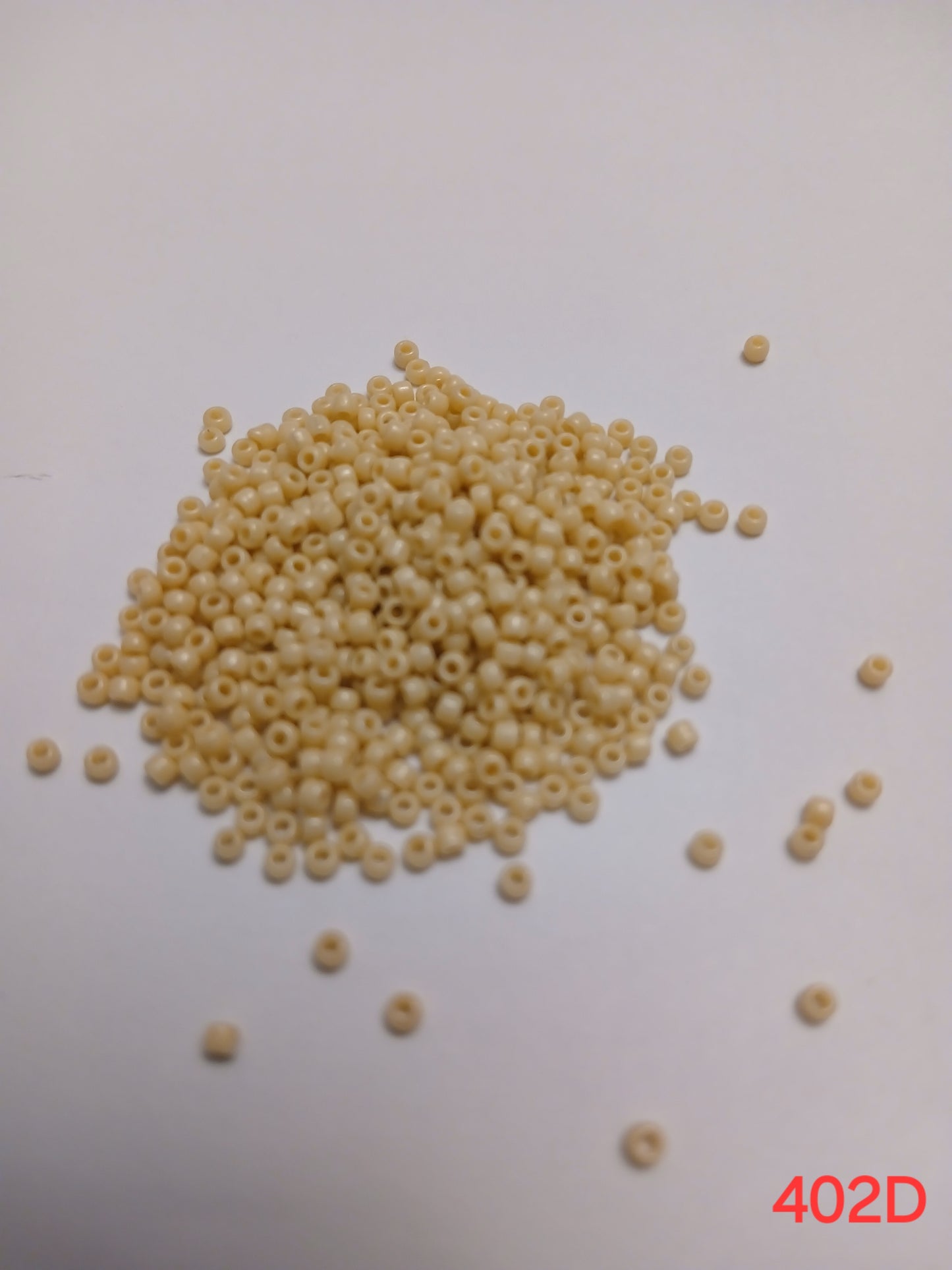 Seed beads-Beige-Size 11