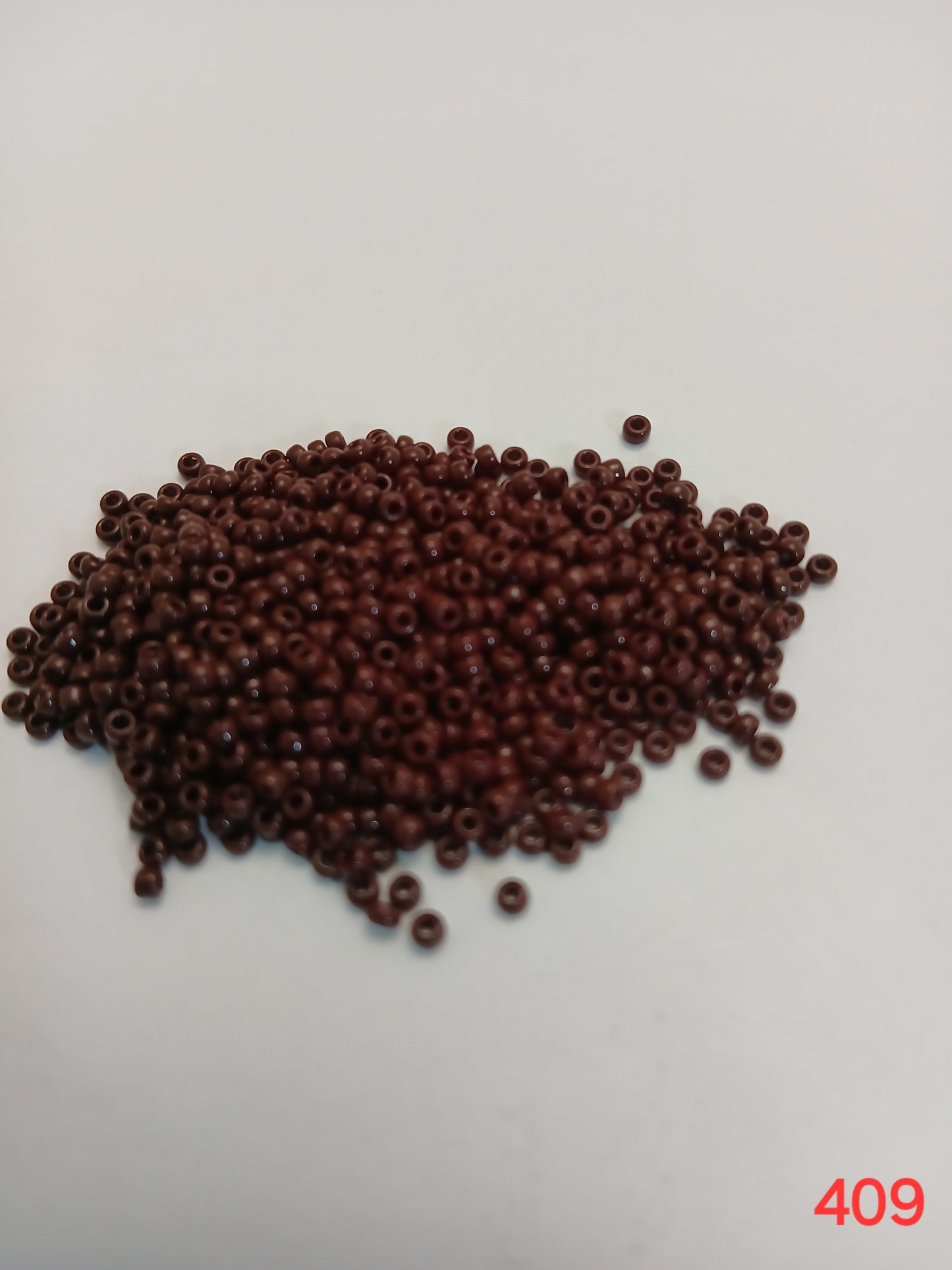 Seed beads-Brown-Size 11