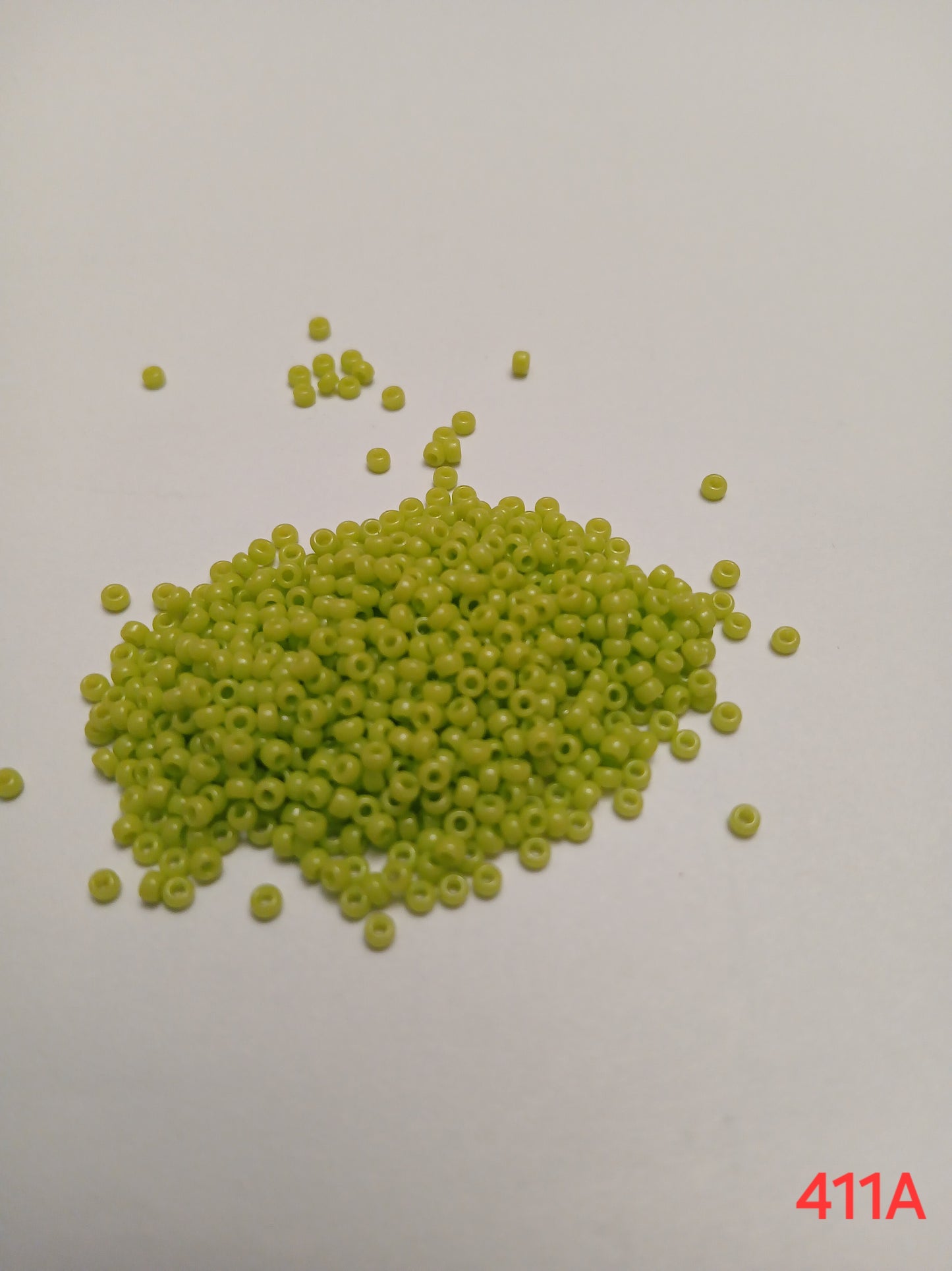 Seed beads-Green- Size 11