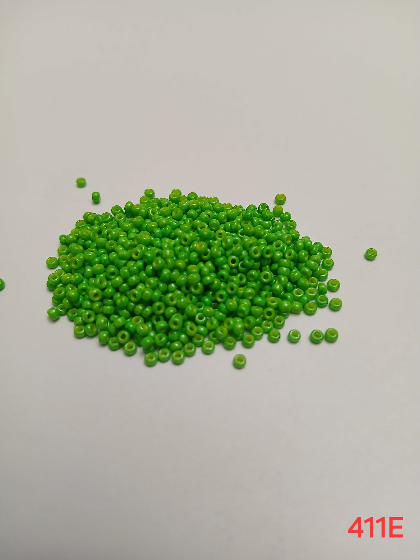 Seed beads-Green- Size 11