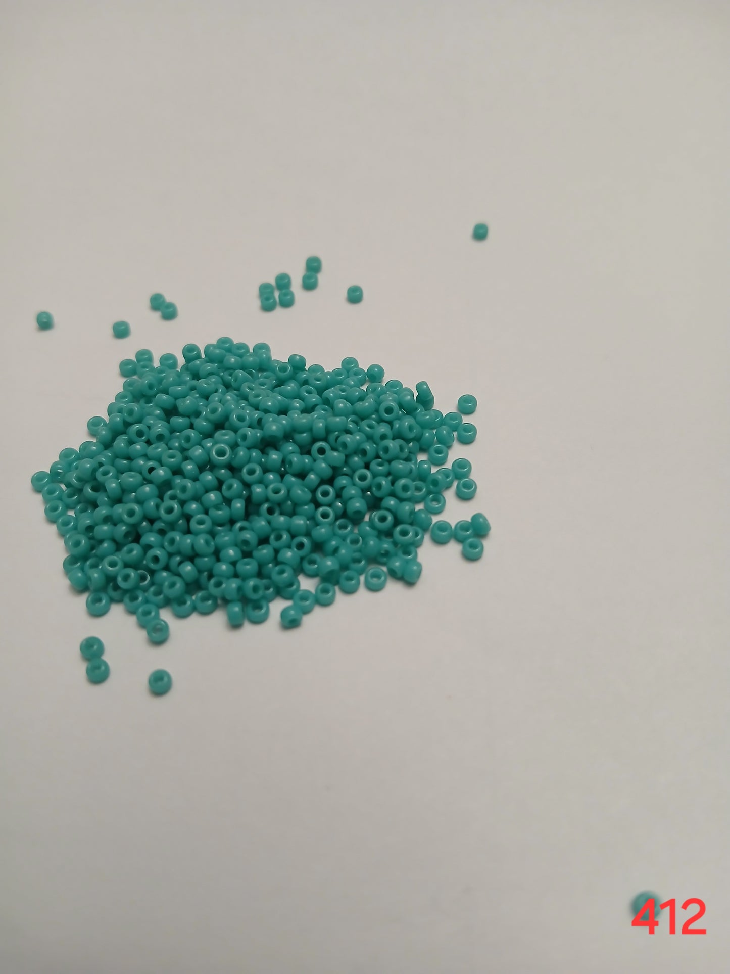 Seed beads-Turquoise-Size 11