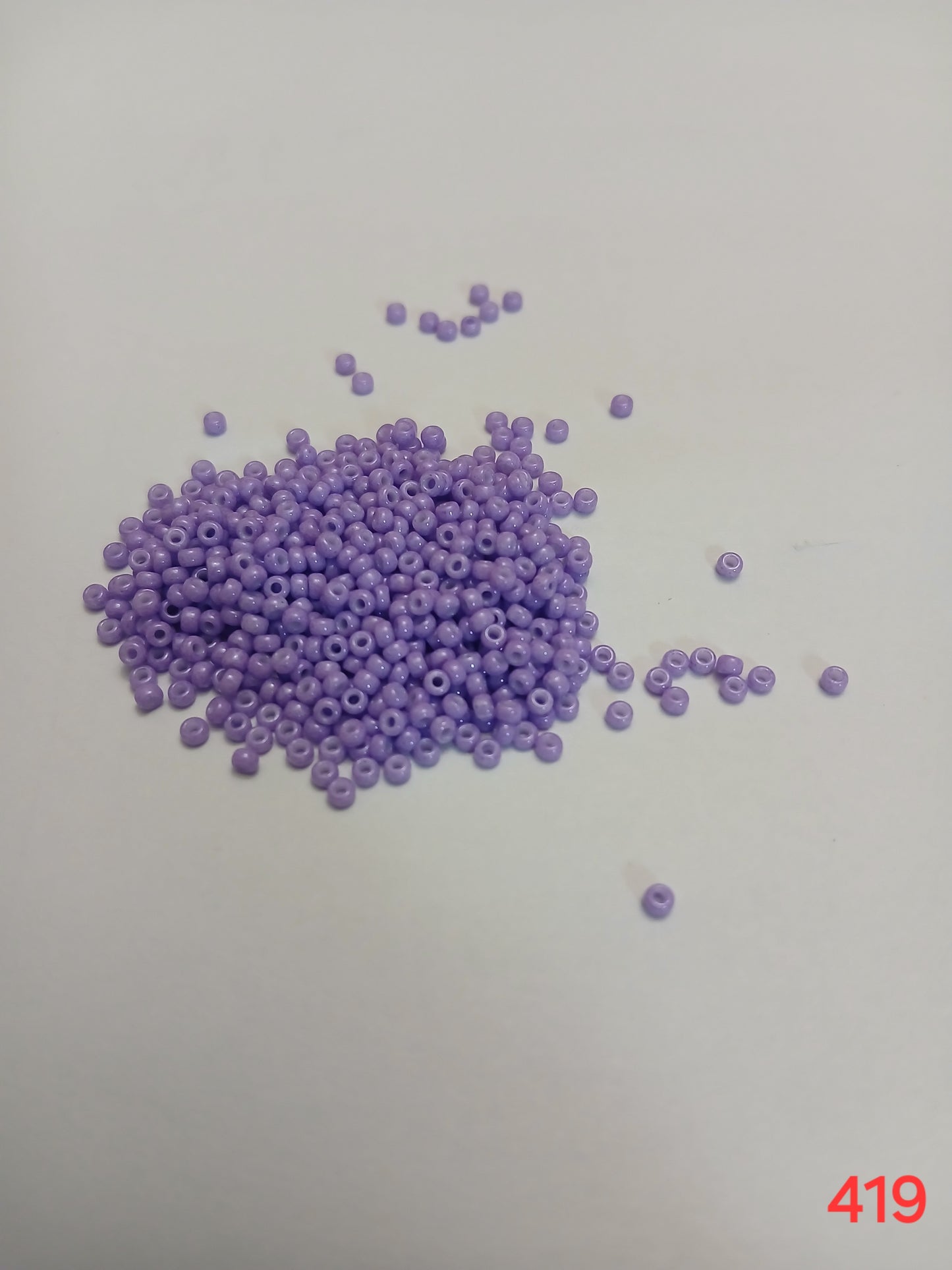 Seed beads-Purple-Size 11