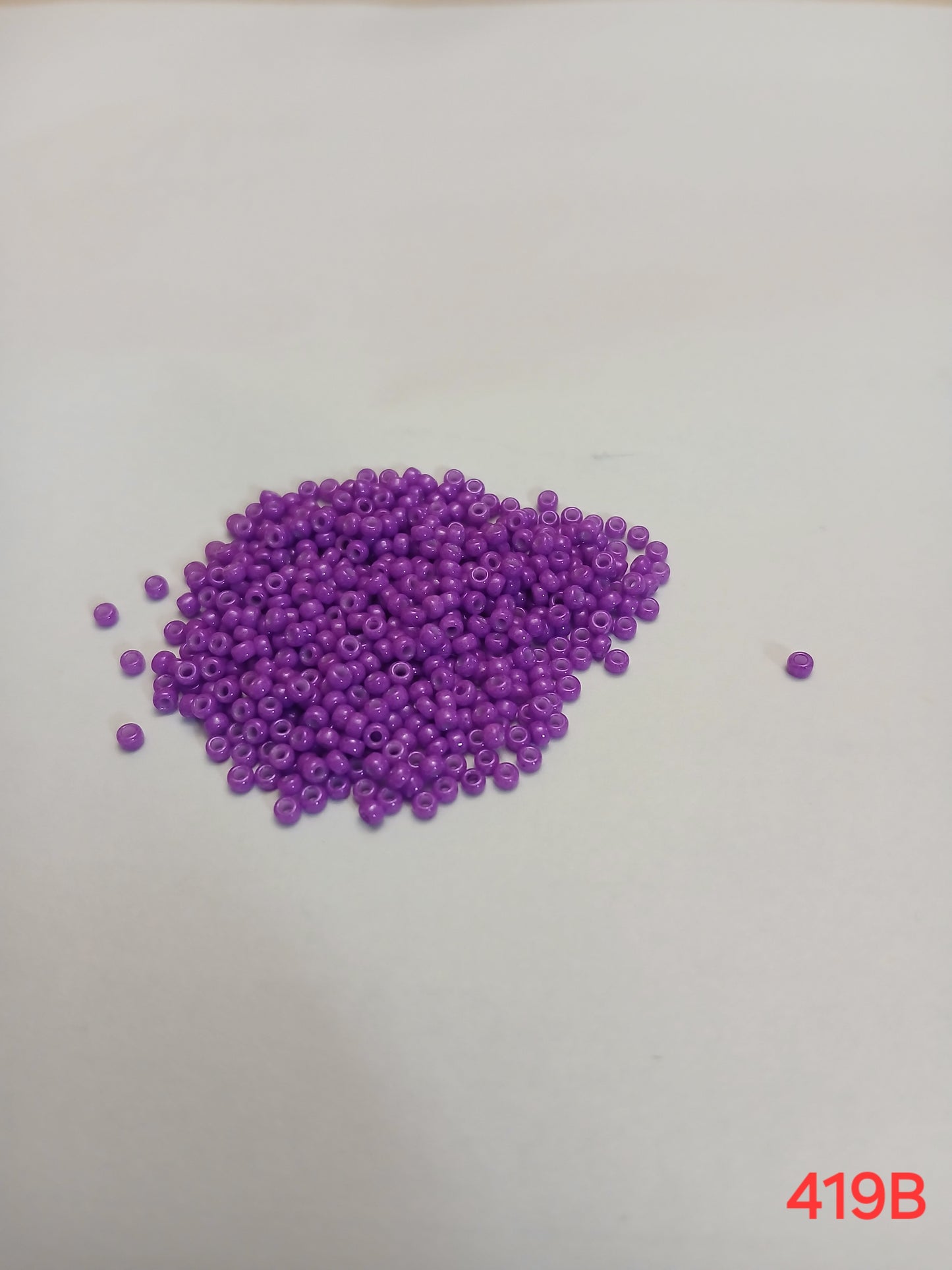 Seed beads-Purple-Size 11