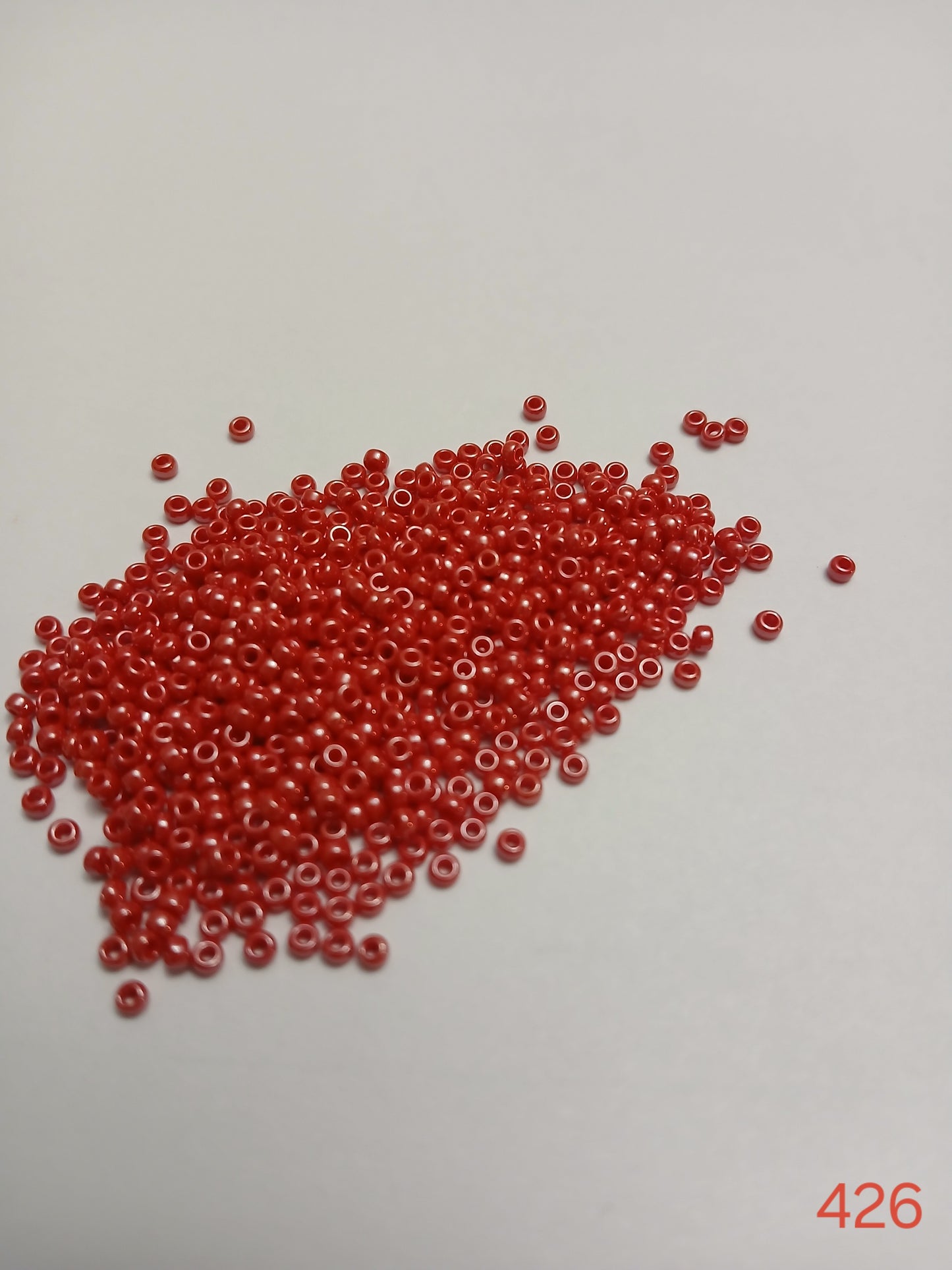 Seed beads-Red-Size 11