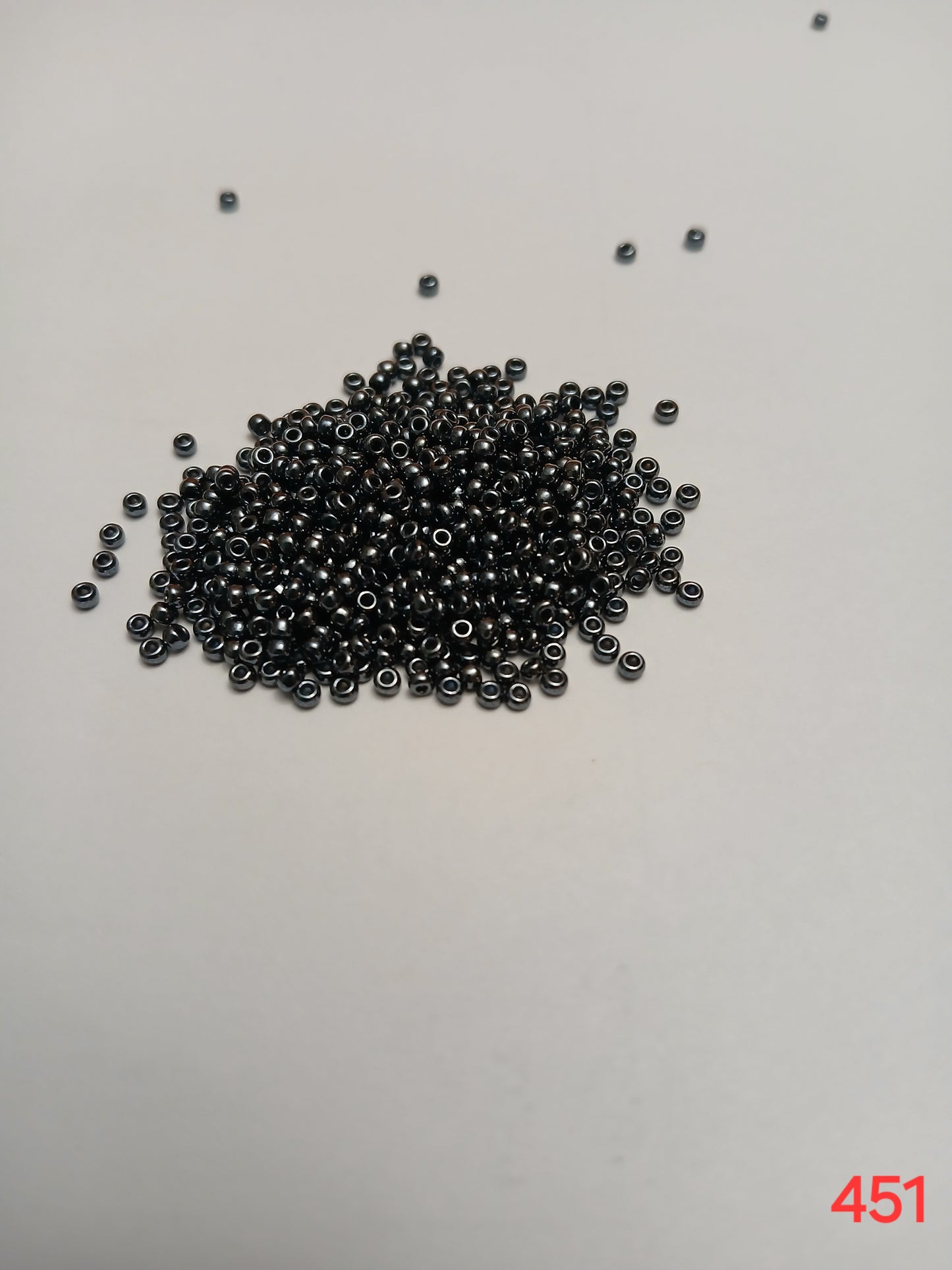 Seed beads-Silver-Size 11