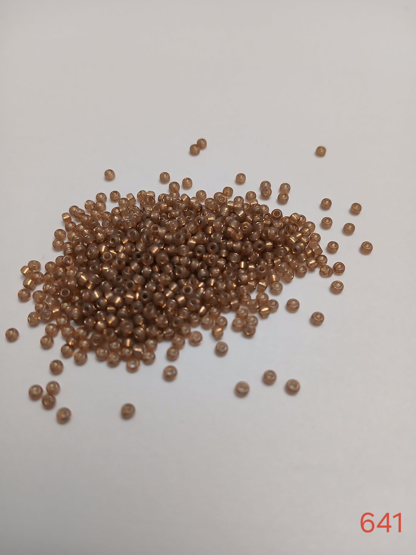 Seed beads-Beige-Size 11