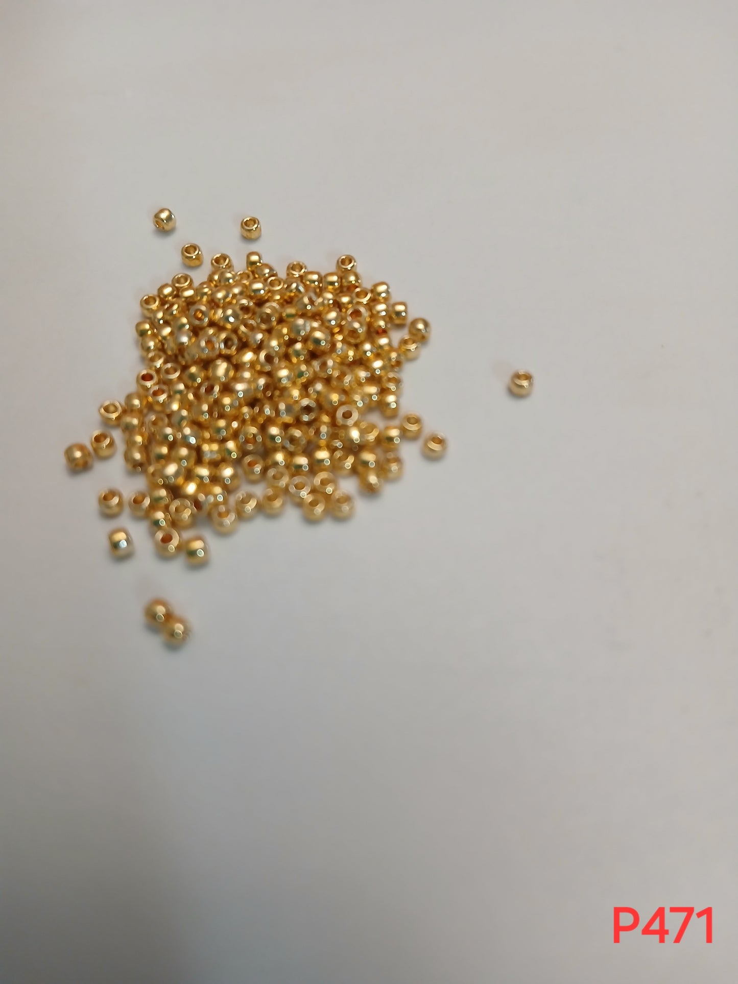 Seed beads-Gold-Size 11